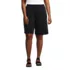 Women's Plus Size Women's Sport Knit High Rise Shorts, Front