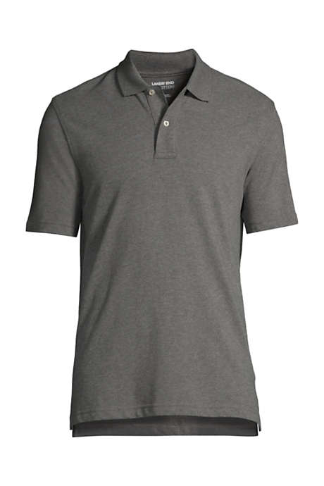 Men's Custom Embroidered Hemmed Short Sleeve Mesh Polo Shirt