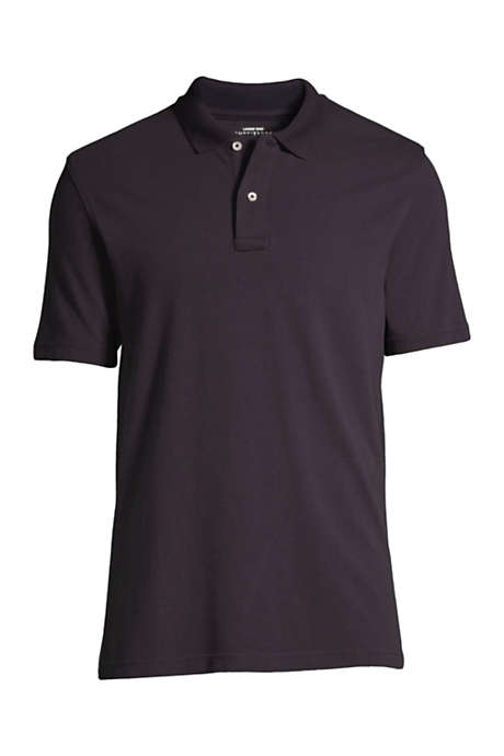 Men's Custom Embroidered Hemmed Short Sleeve Mesh Polo Shirt