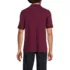 Men's Banded Short Sleeve Mesh Polo , Back