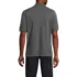 School Uniform Men's Banded Short Sleeve Mesh Polo , Back