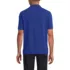 Men's Banded Short Sleeve Mesh Polo , Back