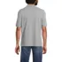 Men's Banded Short Sleeve Mesh Polo , Back