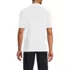 Men's Banded Short Sleeve Mesh Polo , Back