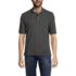School Uniform Men's Banded Short Sleeve Mesh Polo , Front