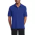 Men's Banded Short Sleeve Mesh Polo , Front