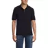 School Uniform Men's Banded Short Sleeve Mesh Polo , Front
