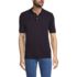 School Uniform Men's Tall Short Sleeve Banded Mesh Polo Shirt, Front