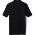 School Uniform Men's Banded Short Sleeve Mesh Polo , Back