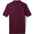 School Uniform Men's Banded Short Sleeve Mesh Polo , Back