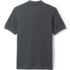 School Uniform Men's Banded Short Sleeve Mesh Polo , Back