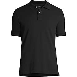 Men's Banded Short Sleeve Mesh Polo , Front