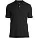 Men's Banded Short Sleeve Mesh Polo , Front