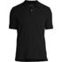 School Uniform Men's Banded Short Sleeve Mesh Polo , Front
