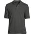 School Uniform Men's Banded Short Sleeve Mesh Polo , Front