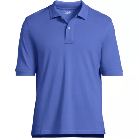 Men's Banded Short Sleeve Mesh Polo - primary