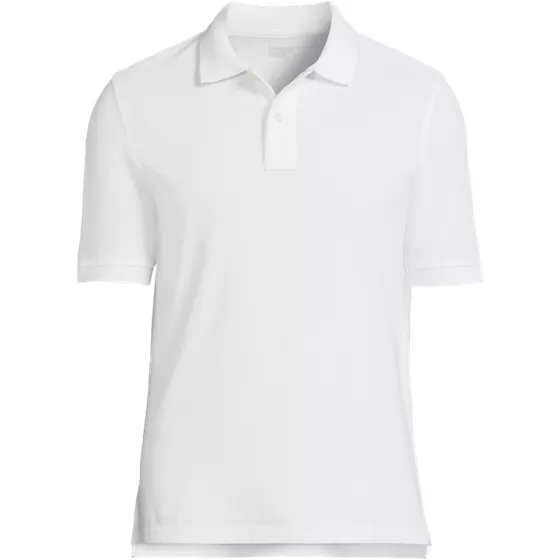 Men's Banded Short Sleeve Mesh Polo - primary