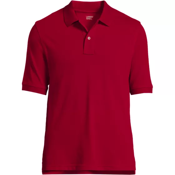 Men's Banded Short Sleeve Mesh Polo - primary