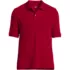 Men's Banded Short Sleeve Mesh Polo , Front