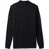 Men's Big Long Sleeve Classic Mesh Polo Shirt, Back