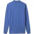 Men's Big Long Sleeve Classic Mesh Polo Shirt, Back