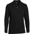 Men's Long Sleeve Classic Mesh Polo Shirt, Front