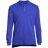 Men's Long Sleeve Classic Mesh Polo Shirt, Front