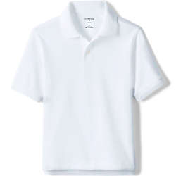 Little Kids Short Sleeve Interlock Polo Shirt, alternative image