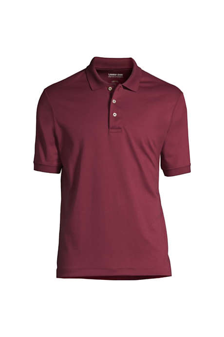 Men's Custom Logo Banded Cuff Short Sleeve Supima Cotton Polo Shirt