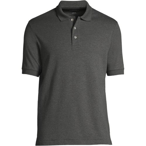 Men s Big Short Sleeve Banded Pima Polo Shirt Custom Cotton Polos