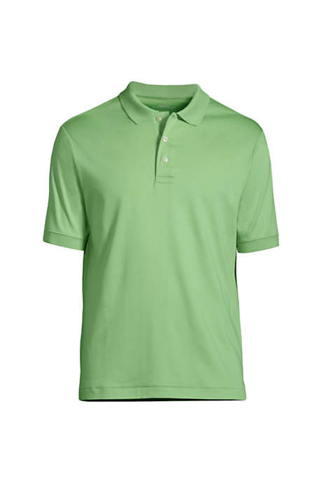 Men's Custom Logo Banded Short Sleeve Pima Cotton Polo Shirt