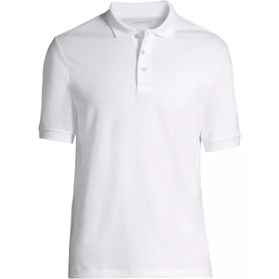 School Uniform Men's Signature Supima Short Sleeve Classic Fit Polo Shirt - primary