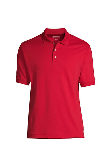 Men's Custom Logo Banded Short Sleeve Pima Cotton Polo Shirt