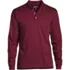 School Uniform Men's Big Signature Supima Long Sleeve Polo Shirt, Front