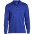 School Uniform Men's Signature Supima Long Sleeve Polo Shirt, Front