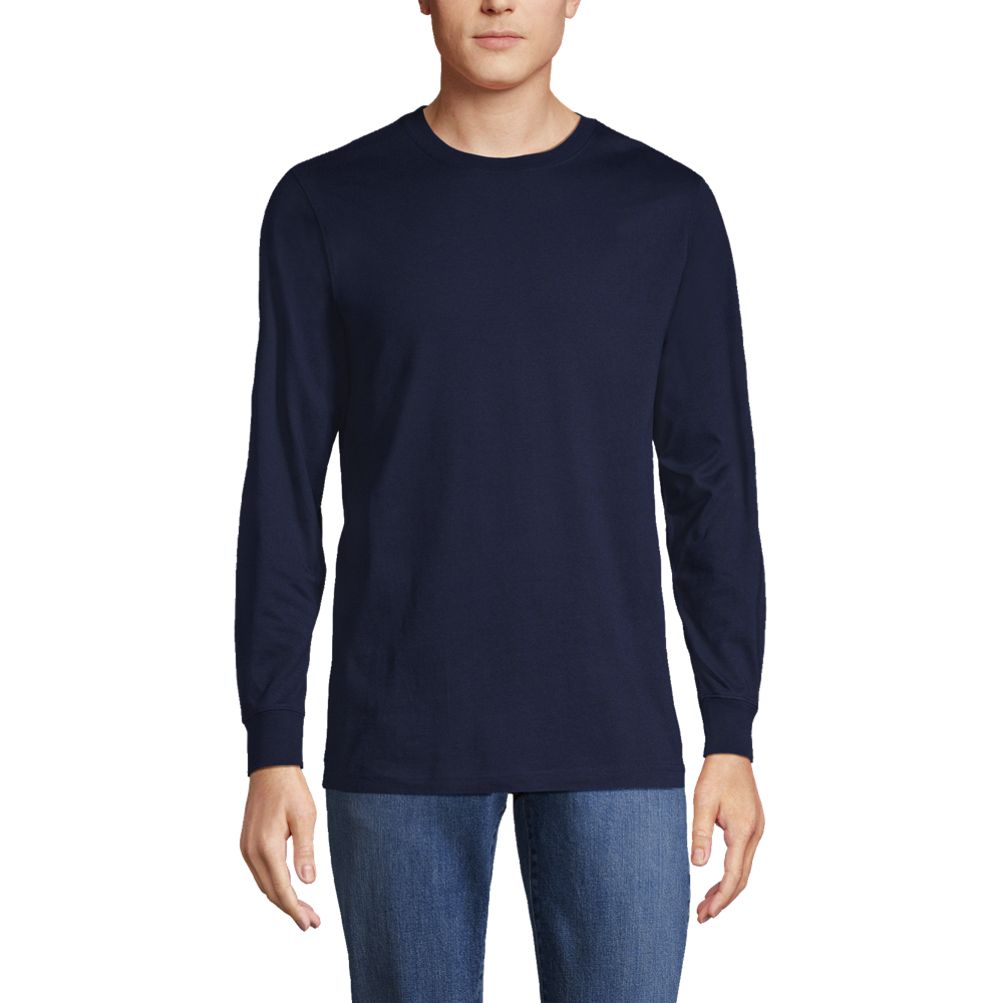 Pieces Long Sleeved T-Shirt in Navy and White stripe-Multi