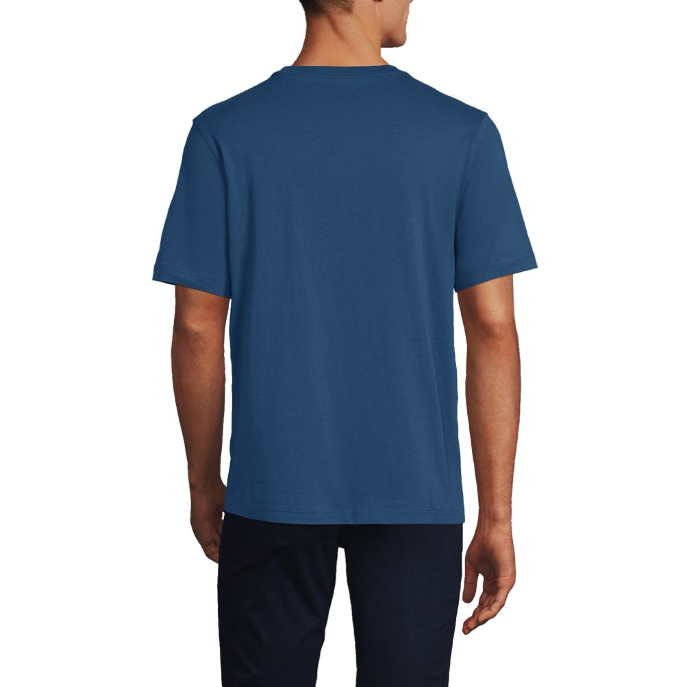 Men's Super-T Short Sleeve T-Shirt with Pocket | Lands' End