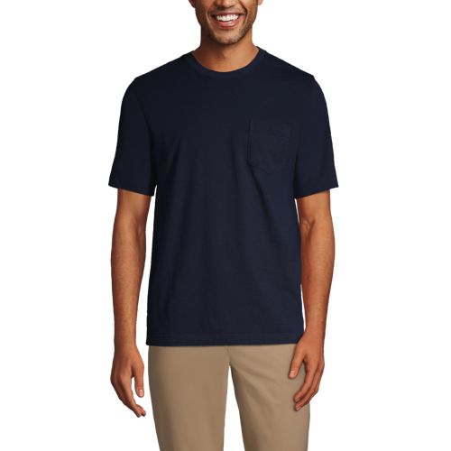 Herren Bekleidung T-Shirts Kurzarm T-Shirts Vans Long Check T-shirt Für Jungen in Blau für Herren 