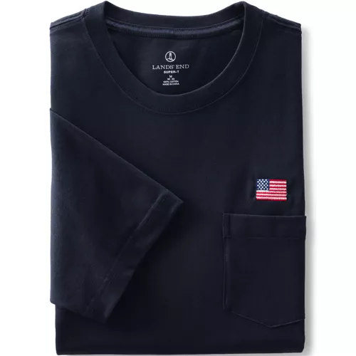 Men's Super-T Short Sleeve T-Shirt with Pocket, Front