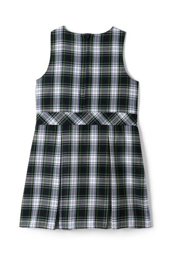 plaid jumper dress plus size