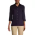 Women's 3/4 Sleeve Performance Twill Shirt, Front