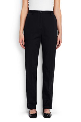 Women's 7 Day Elastic Back Pants from Lands' End