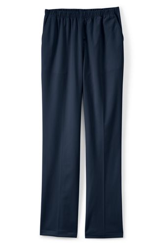 plus size petite elastic waist pants