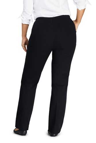 plus size petite pull on pants