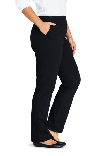 plus size petite elastic waist pants