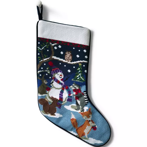 Needlepoint Personalized Christmas Stocking - primary