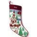 Needlepoint Personalized Christmas Stocking, Front