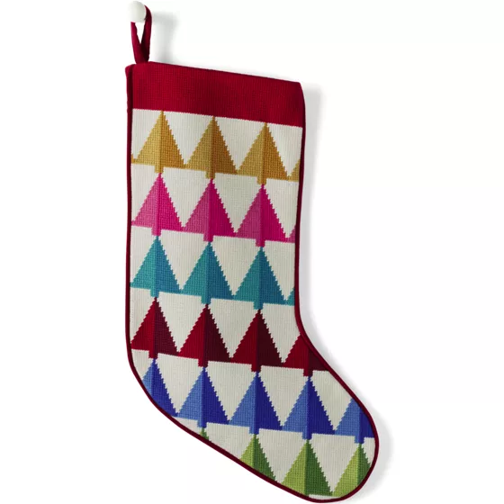 Needlepoint Personalized Christmas Stocking - primary