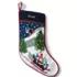 Needlepoint Personalized Christmas Stocking, Front