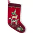 Needlepoint Personalized Christmas Stocking, Front